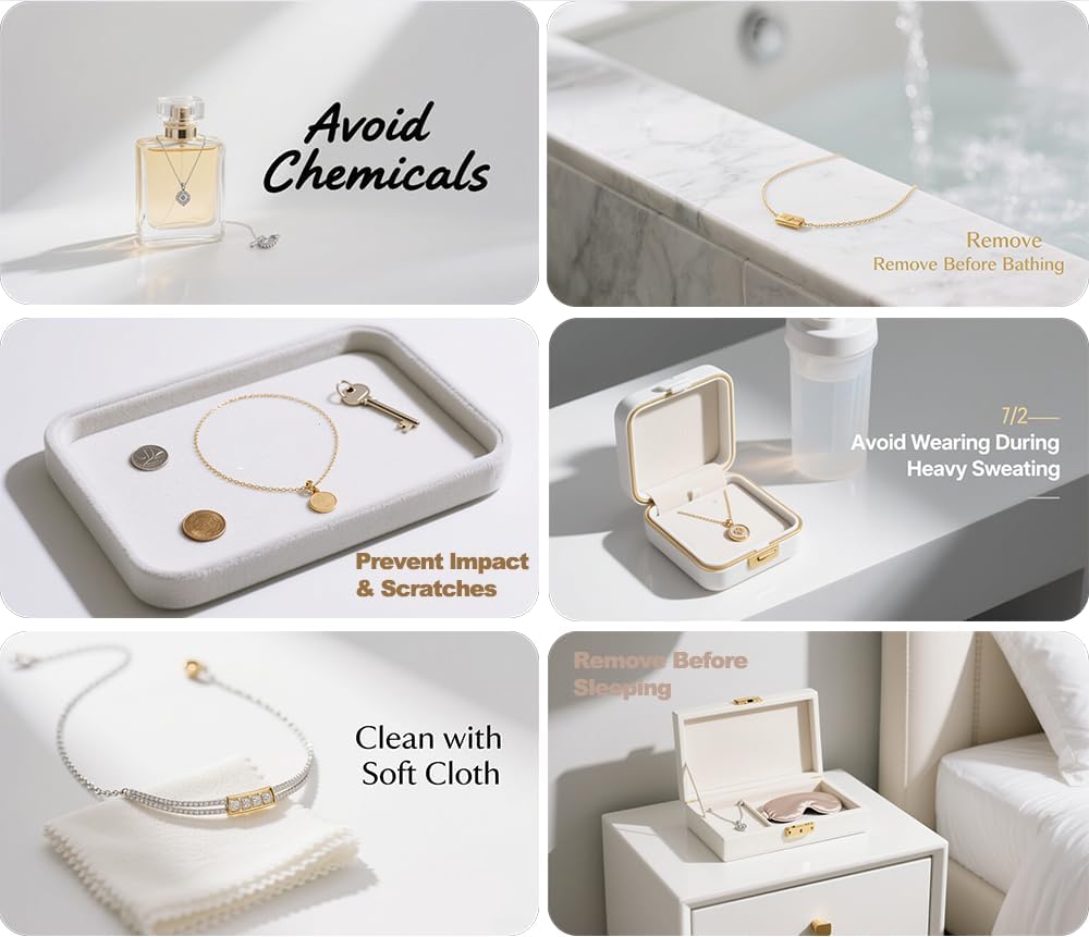 Alegend Dainty 14K Gold Double - Layer Cross Necklace for Casual & Formal - Image 7