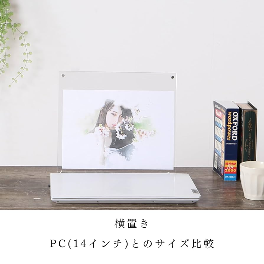 Amazon.co.jp: MORYTRADE フォトフレーム 額縁 スタンド 透明