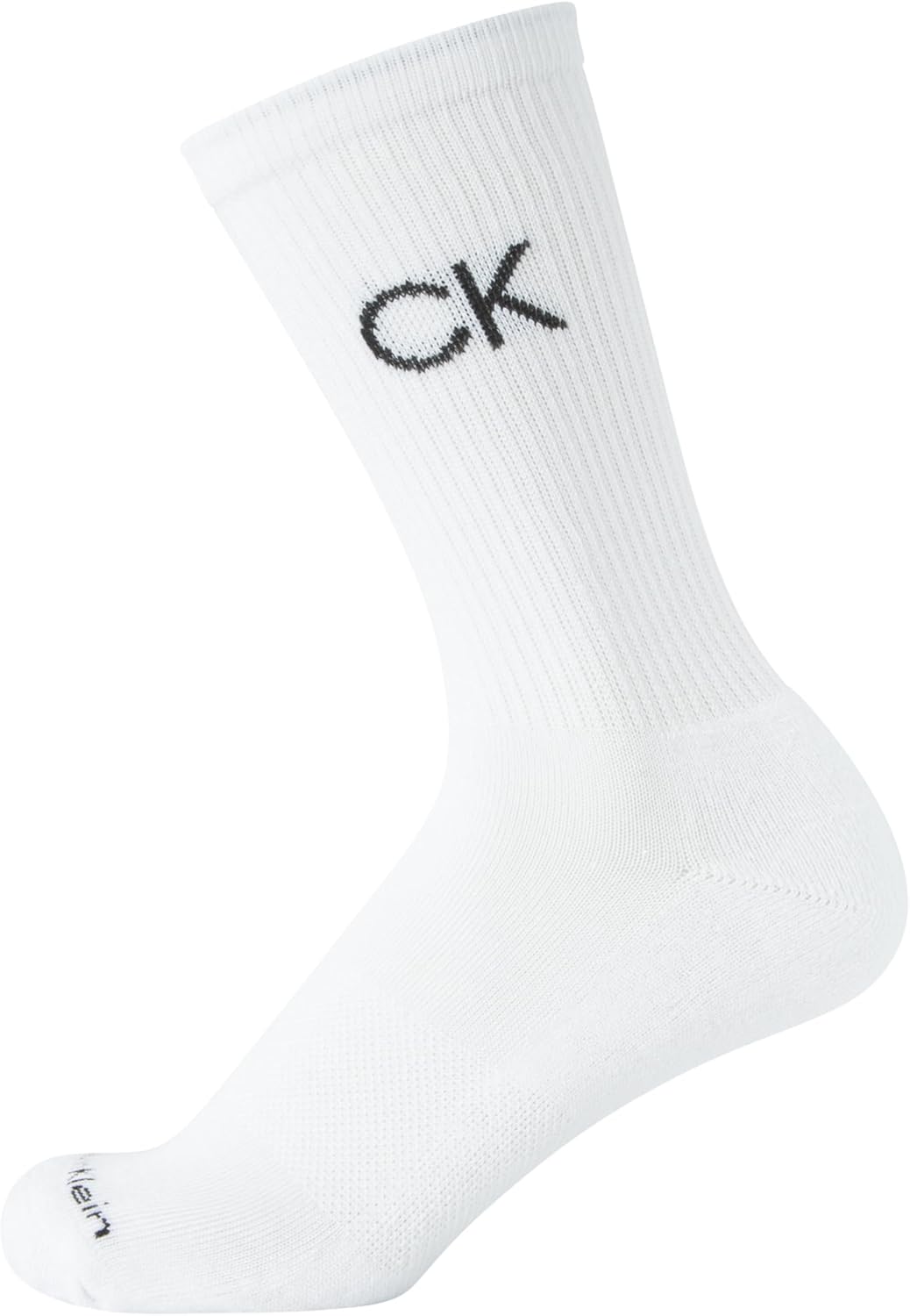 Calvin Klein Boys Crew Socks - 6 Pack Soft Stretch Performance Cushioned Comfort Mid Calf Athletic Socks for Boys - Image 6
