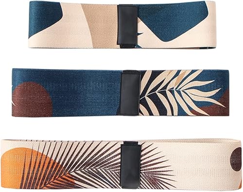 Miniatura 3 de Bandas de resistencia para piernas y glúteos, bandas antideslizantes para entrenamiento,