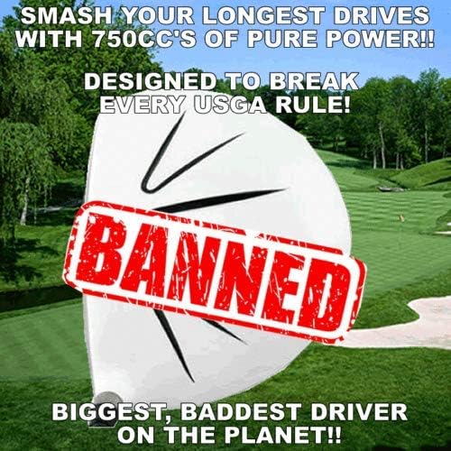 #1 Illegal Non-Conforming C.O.R. Sooolong 750cc Long Distance Power Accuracy Oversize Custom Golf Driver