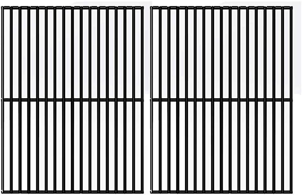 Replacement Porcelain Steel Cooking Grate for 463244405, 463254405, Front Avenue 463269806, 464246004, Kenmore 146.16197210 and Kmart 640-64121540 Gas Grill Models, Set of 2