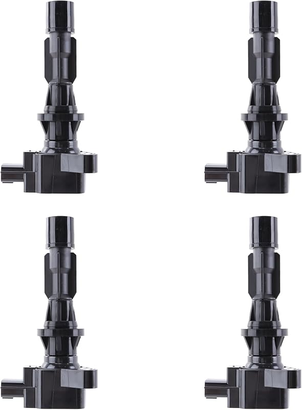 Bobina de ignição UF540 Alpaspare para Mazda 3, Mazda 6, CX-7 e MX-5 Miata – Conjunto com 4 unidades