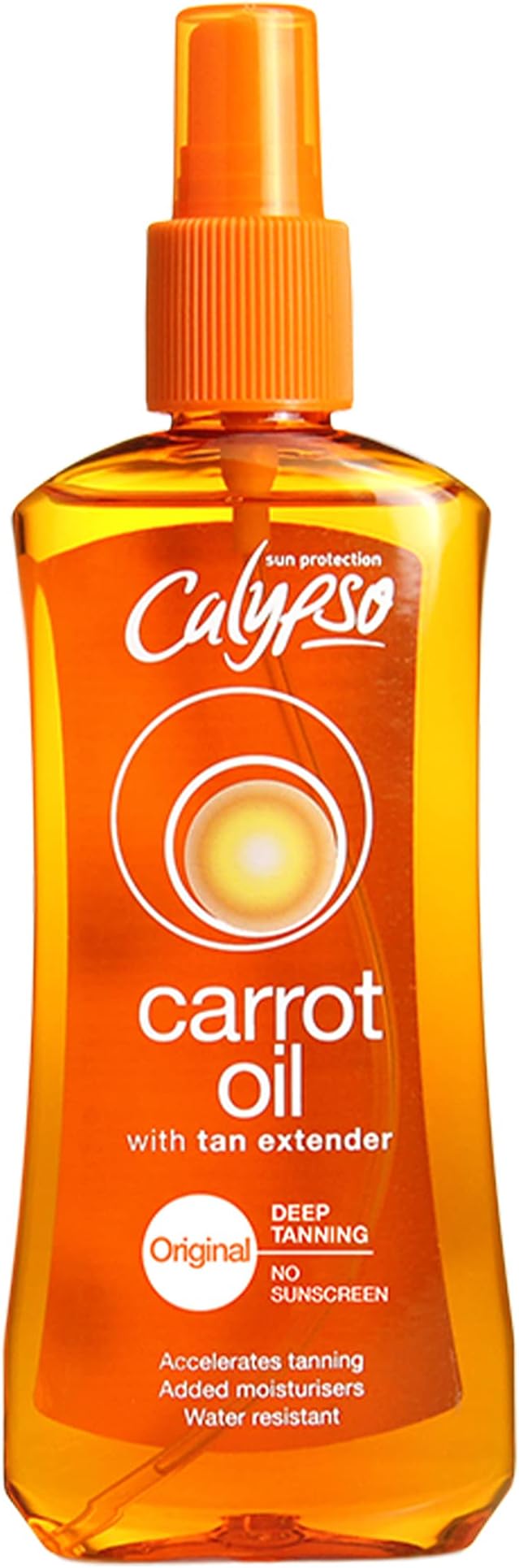 "Calypso Original Carrot Oil Deep Tanning Spray 200 ml + Free Delivery