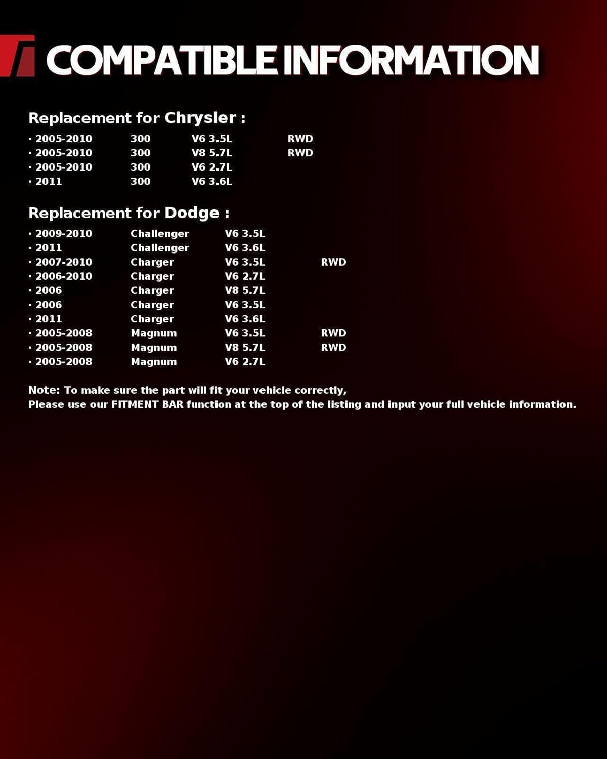 Torchbeam Front Brake Calipers Set for 2005-2011 Chrysler 300, 2006-2011 Dodge Charger, Disc Brake Caliper Assembly with Bracket, Front Left and Front Right 18B4968+18B4969