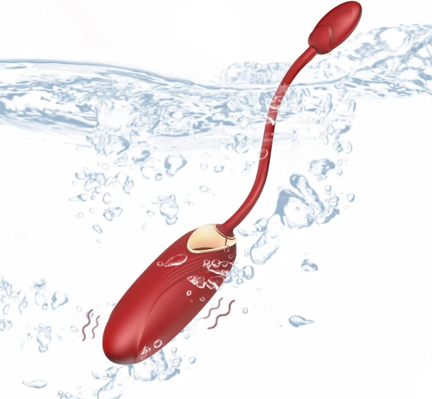 Jumping Egg Vibrator Female Sex Toys Sex Machines Ball Sex Tools Adult Sex Toys Masturbators(Red)