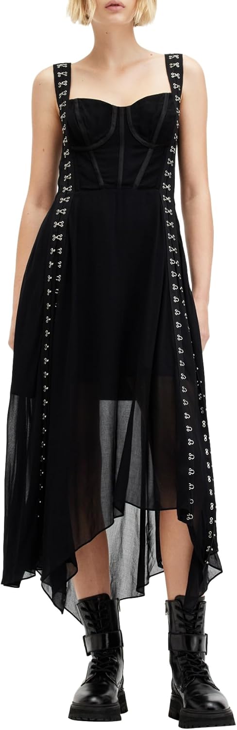 AllSaints Womens Luna Dress - Image 4