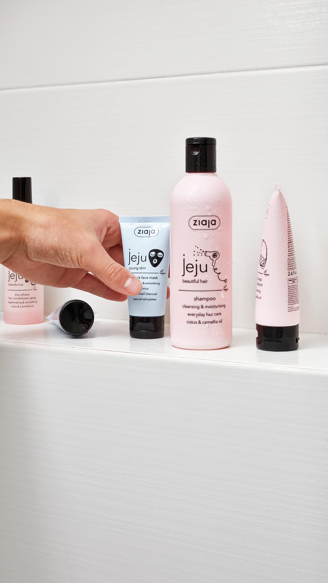 ZIAJA produkt do pielęgnacji włosów, Jeju Champú Hidratante Y Purificador 300 Ml