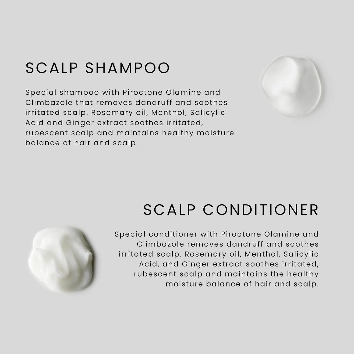 SACHAJUAN Scalp Shampoo and Conditioner Set | Rosemary Oil to Soothe, Balance & Hydrate Dry Flaky Scalp | Lightweight Hydration & Scalp Relief | Vegan & Paraben-Free | Pack of 2 (3.4 oz) - Image 2