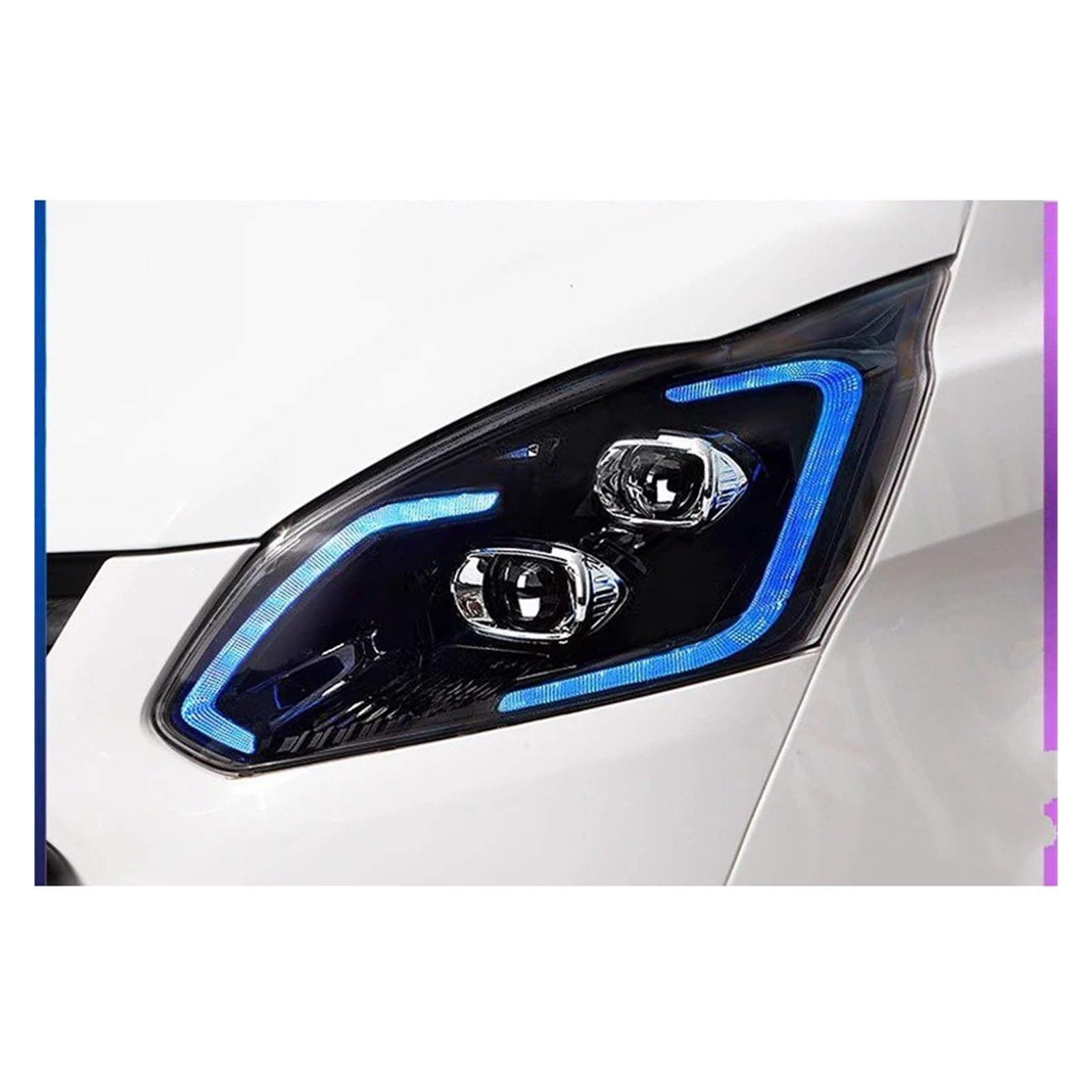 Gruppo Faro per Transit 2016-2022 Lampade per Auto Luci Anteriori Indicatori di direzione Faro DRL Faro HID Lente proiettore Accessori per Attrezzi Auto