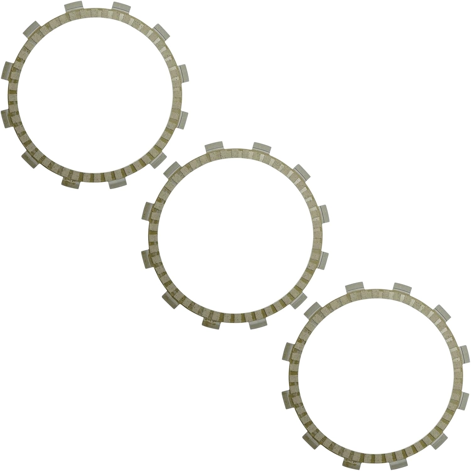 Powersports Replacement Parts for Clutch Friction Plates kit for Yamaha Raider/S XV1900 XV19 2013-2017 Qty 3 Mod-C33C-76900