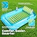 SLOOSH Inflatable Tanning Pool Lounger Float, 85