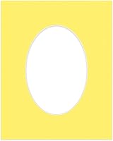 Vista 13 de CountryArtHouse Marco ovalado verde cazador de 5 x 7 pulgadas, sin ácidos, con núcleo blanco, corte biselado para fotos de 4 x 6, se adapta a marcos