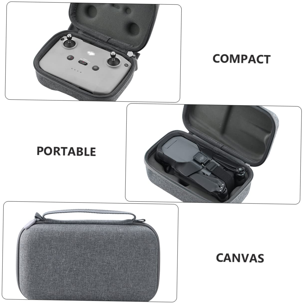 Hohopeti Borsa Antiurto per Drone Custodia per Telecomando Compatibile con Drone Serie 3 Facile da Aprire e Chiudere Protezione da Polvere e Graffi
