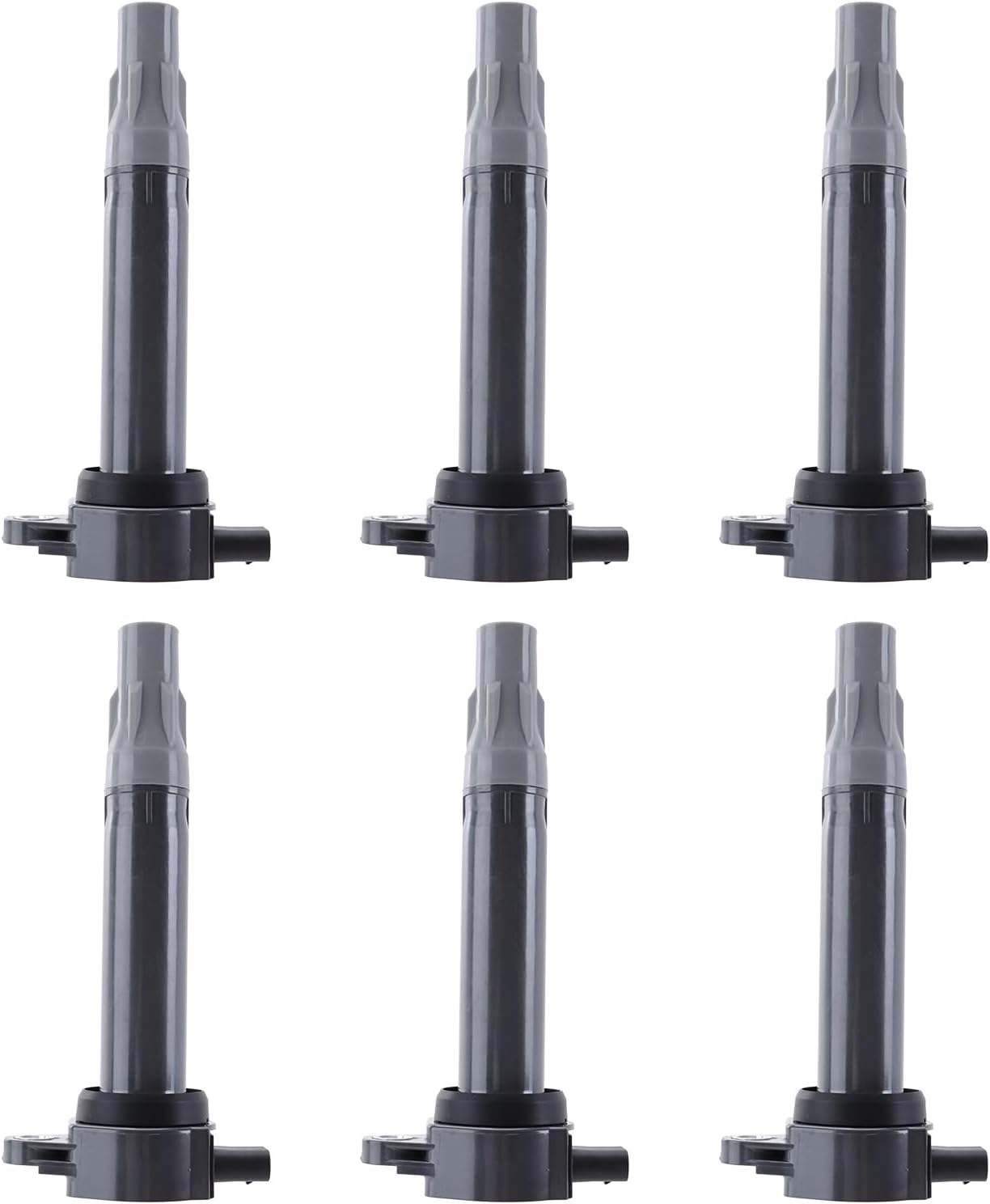 UF520 UF542 Ignition Coil Pack Compatible with Audi 2002 2003 2004 2005 2006 2007 2008 2009 A8 Quattro Volkswagen Passat Phaeton 4.0L w8 6.0L w12 Replacement for C1420 (6Pcs)