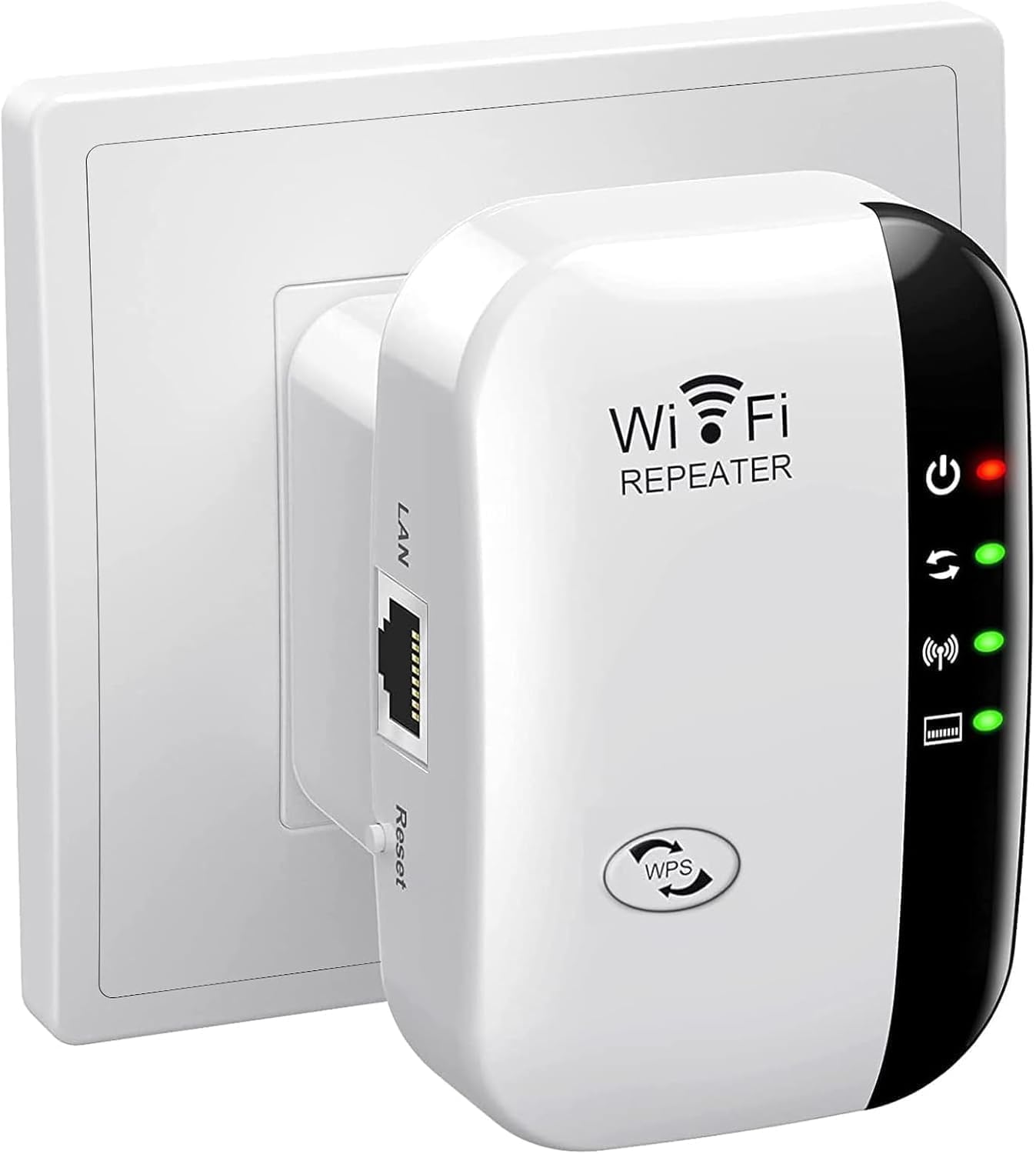 WiFi Extender Signal Booster Up to 5000sq.ft and 50+ Devices,WiFi Booster,WiFi Range Extender,Wireless Internet Repeater,Quick Setup,Home Wireless Signal Booster,UK plug-image-37