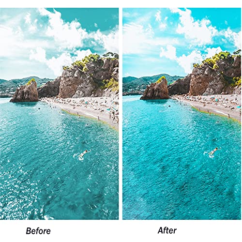 Cpl Camera Lens Polarizing Filter For Gopro Hero 5 & 6, Lens Protector Circular Polarizer For Gopro Hero Accessories, Slim Clear #TOP6