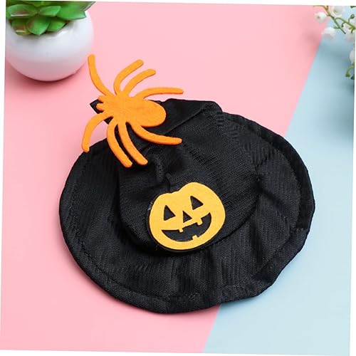 Miniatura 5 de BESTOYARD 1 sombrero de fiesta para mascotas, disfraz de perro, disfraz de perro para niña, sombrero de bruja para mascotas, disfraz de bruja para