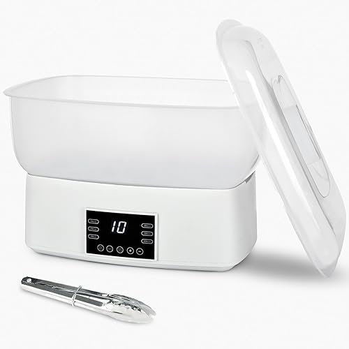 Calentador de toallas para faciales Sangle Sopffy, calentador de toallas calientes de 7.5 L con capacidad para hasta 20 mini toallas, el vaporizador