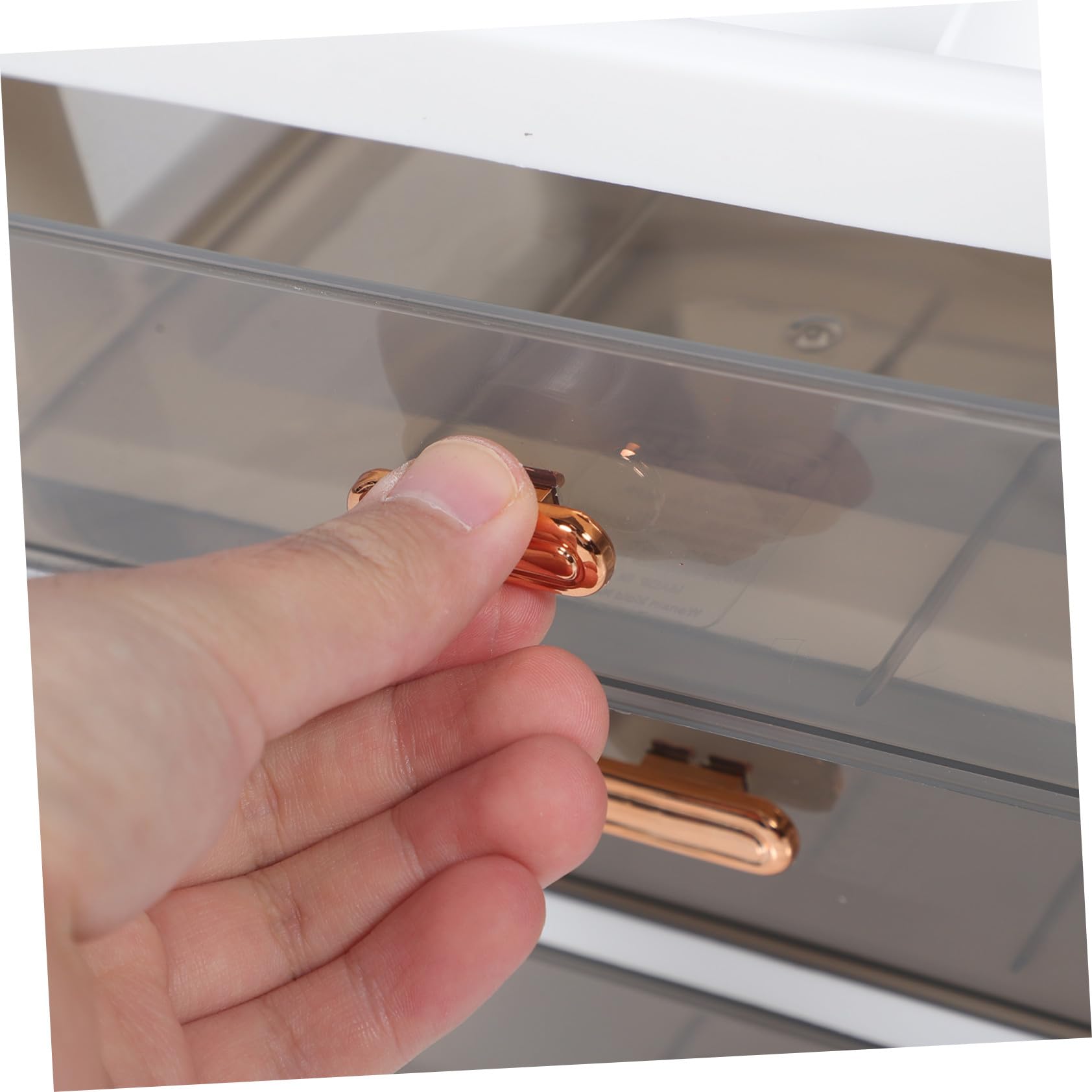 Aufbewahrungsbox für Kosmetik Schminkorganizer mit Aufbewahrungsschubladen Make-up-organizer aus Robustem für Schlafzimmer und Arbeitszimmer Kosmetikaufbewahrungsbox