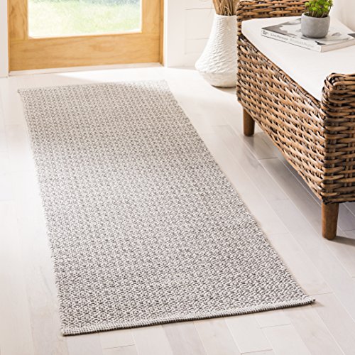 Tapete decorativo Safavieh Montauk 2'6" x 4' algodón miniatura 2