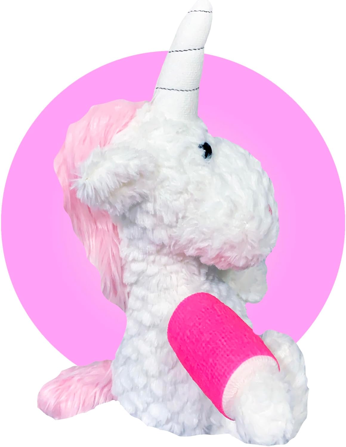 Stuffed Animals for Kids with Broken Arms - Stuffed Unicorn with Cast On Arm or Leg - Cast Location and Color Fully Customizable - Broken Leg Gifts for Kids - Broken Bone Gifts (Unicorn)