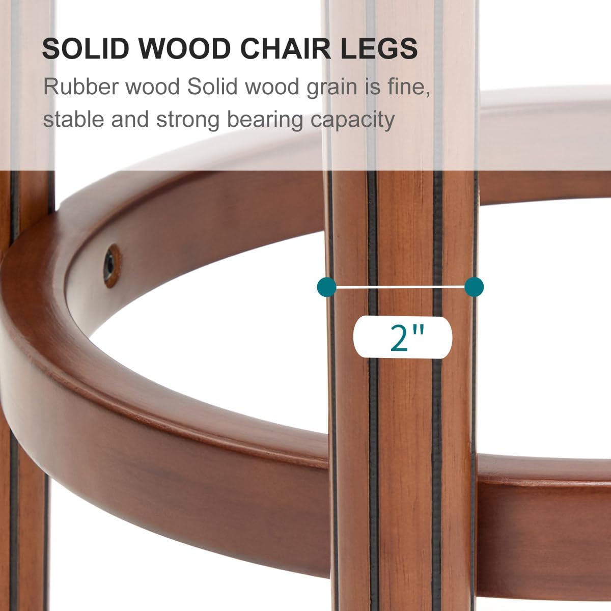 Cow top Leather Wooden Bar Stools, 26" Seat Counter Height Bar Chair with Back, 180 Degrees Swivel Bar Stools Chair for Home Kitchen Counter,Restaurant,1pc (Black-1pc, Counter Seat height 26in)