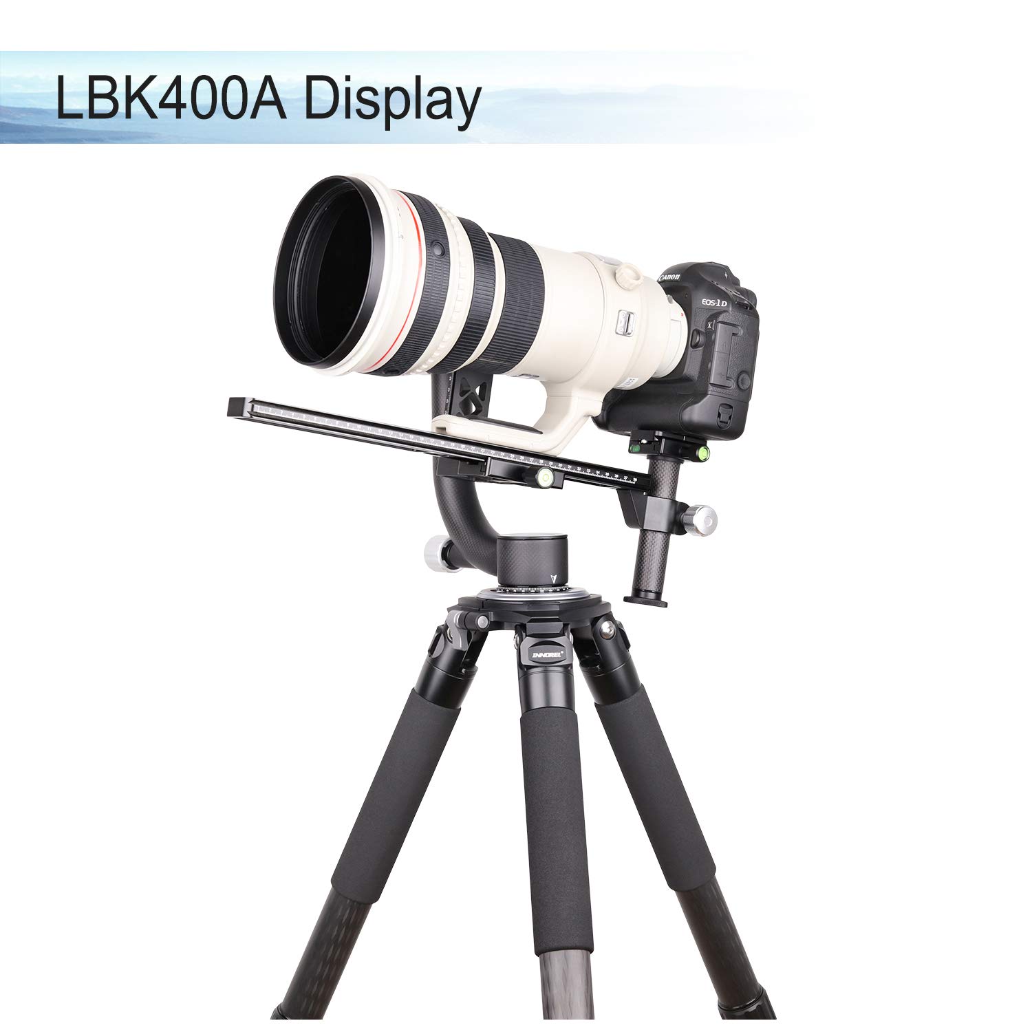 Support Longue Focalisation Pour Téléobjectif Avec Plaque De Dégagement Rapide Pour Appareil Photo, Trépied, Tête D'observation Des Oiseaux (400 Mm, Arca Swiss