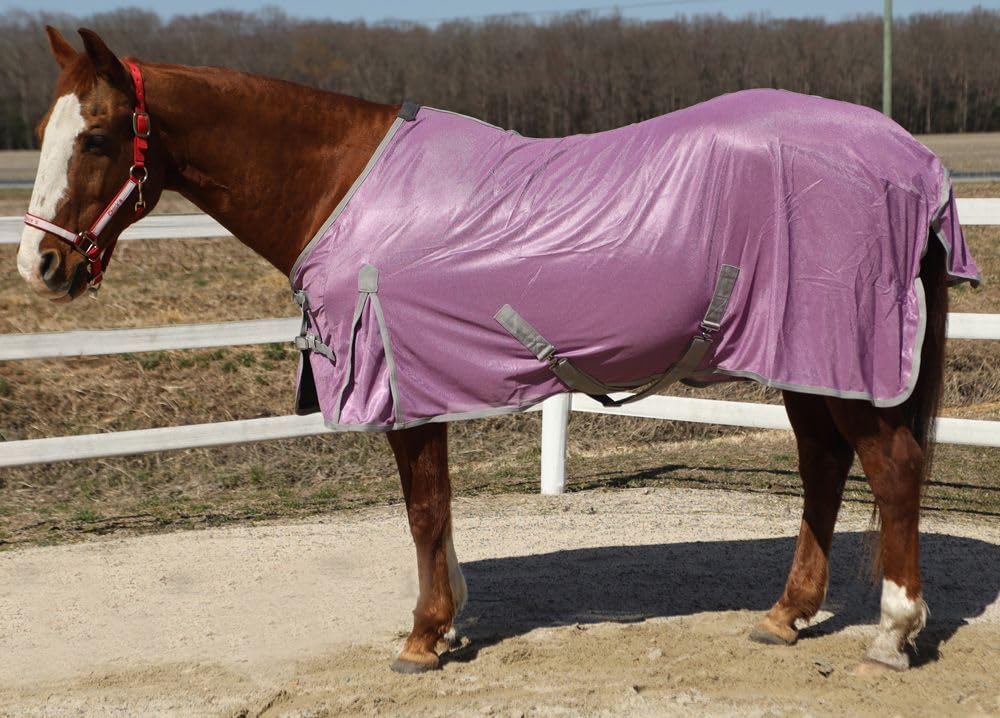 Rugged Ride Soft Mesh Fly Sheet with Leg Straps- Colors