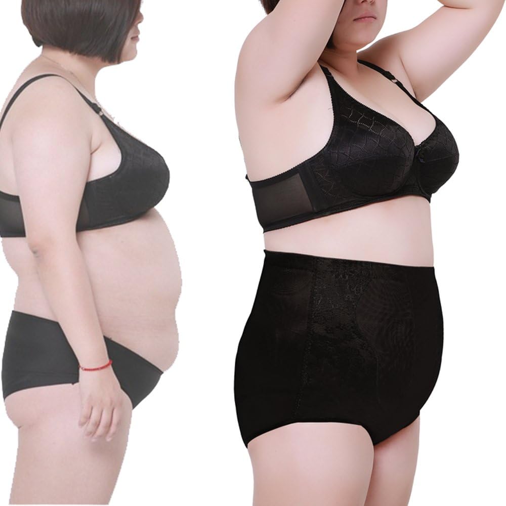 Women's High Waist Tummy Control Silm Panty Plus Size