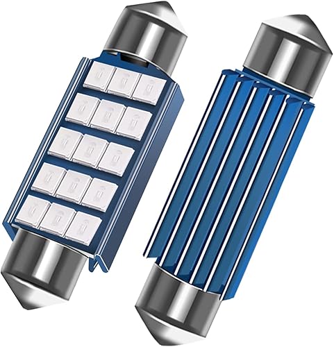 Miniatura 9 de 578 bombillas LED extremadamente brillantes, 6500K 2835 chipsets para interior LED, cúpula, mapa, puerta, bombillas 211-2 212-2 bombilla LED festoon