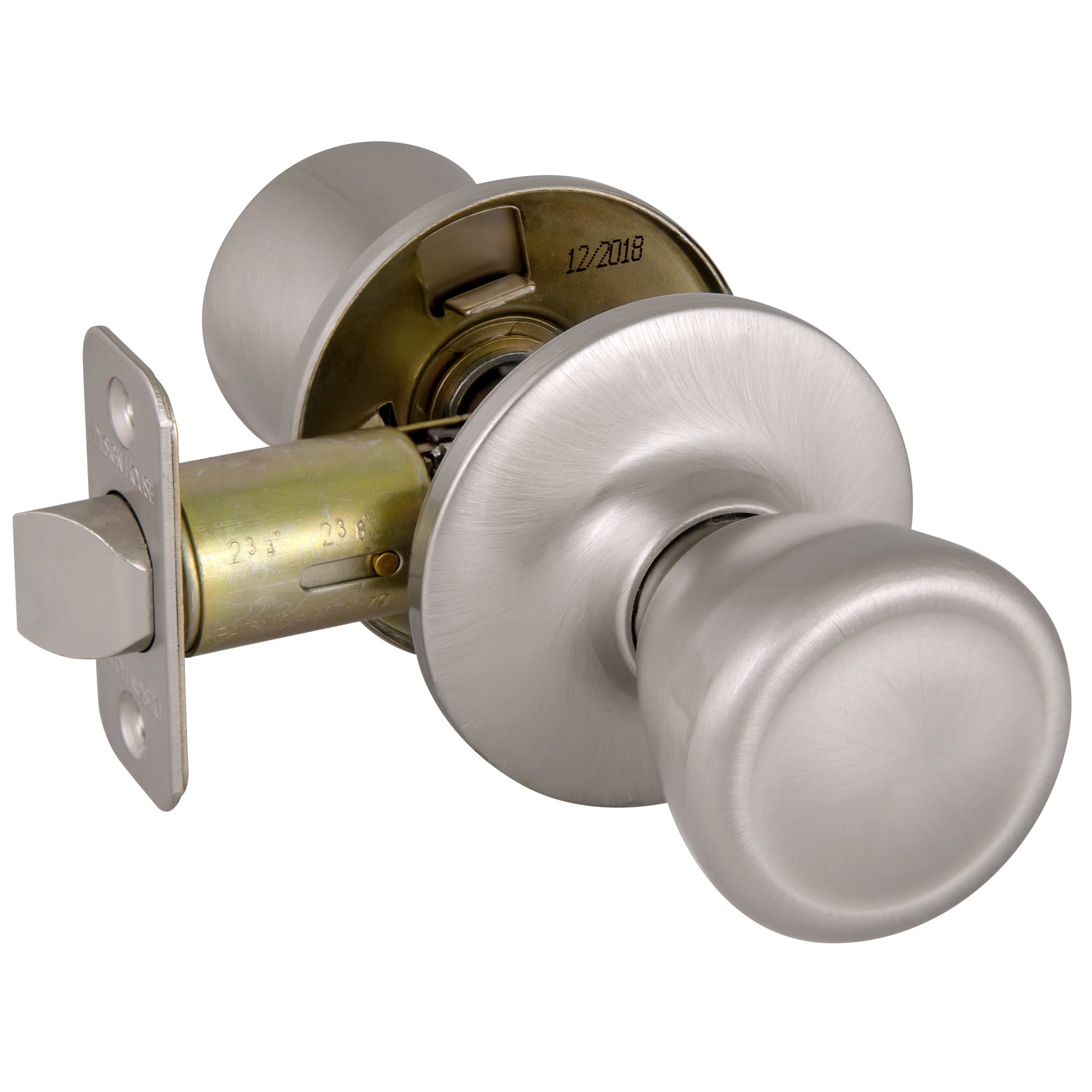 Design House Tulip Passage Knob - Polished Brass -21