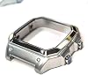 For AE-1200WH Watch steel Case ae1200 Mod kit Stainless Steel Watch metal case case gloosy silver
