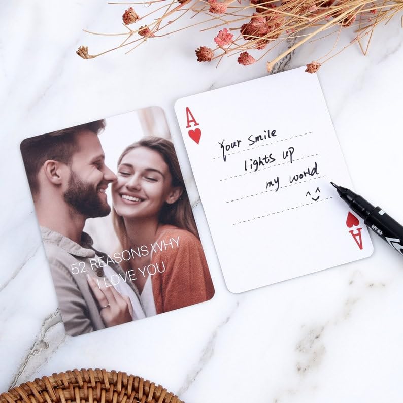 Baraja de Cartas Personalizadas Razones de Amor 54 Piezas miniatura 3