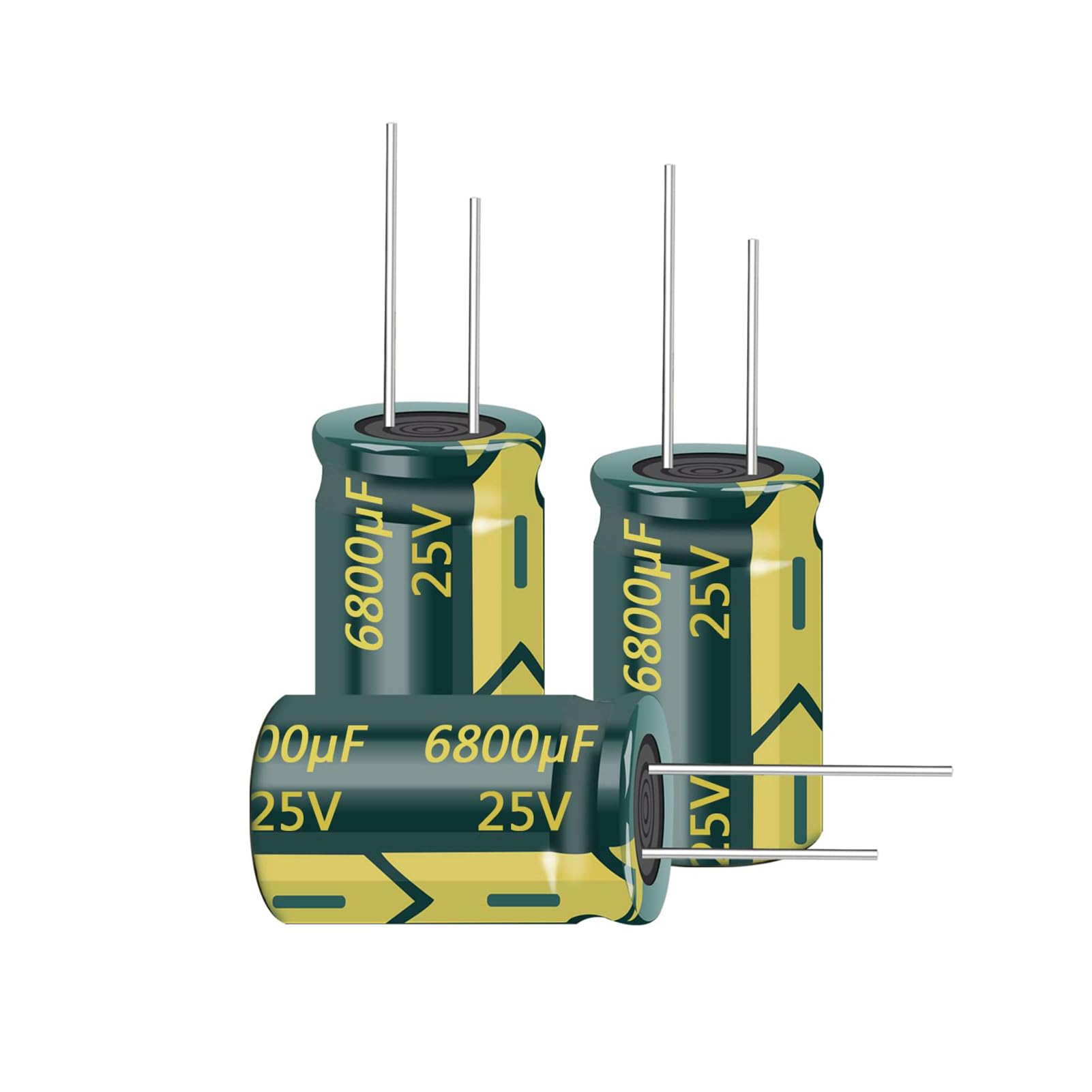 Amazon.co.jp: PENGLIN 電解コンデンサ アルミ電解コンデンサ 25V