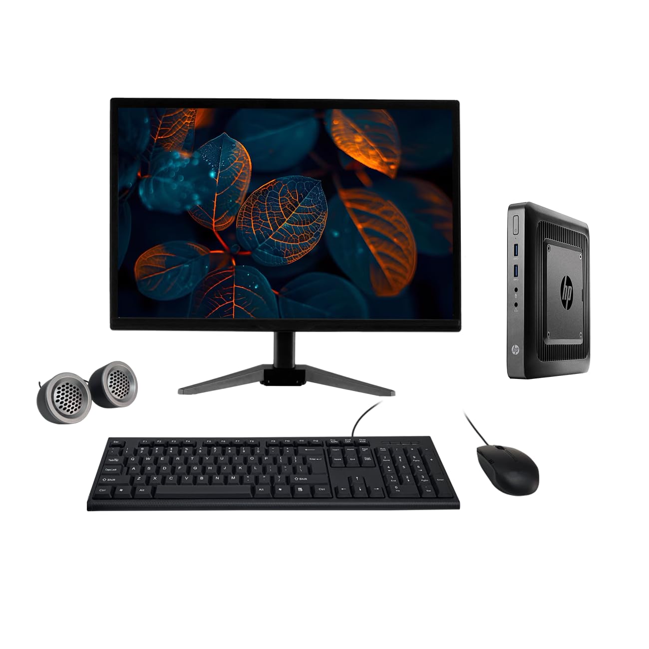 HP T520 デスクトップパソコン　8GB+256GB Refurbished) HP T520 19