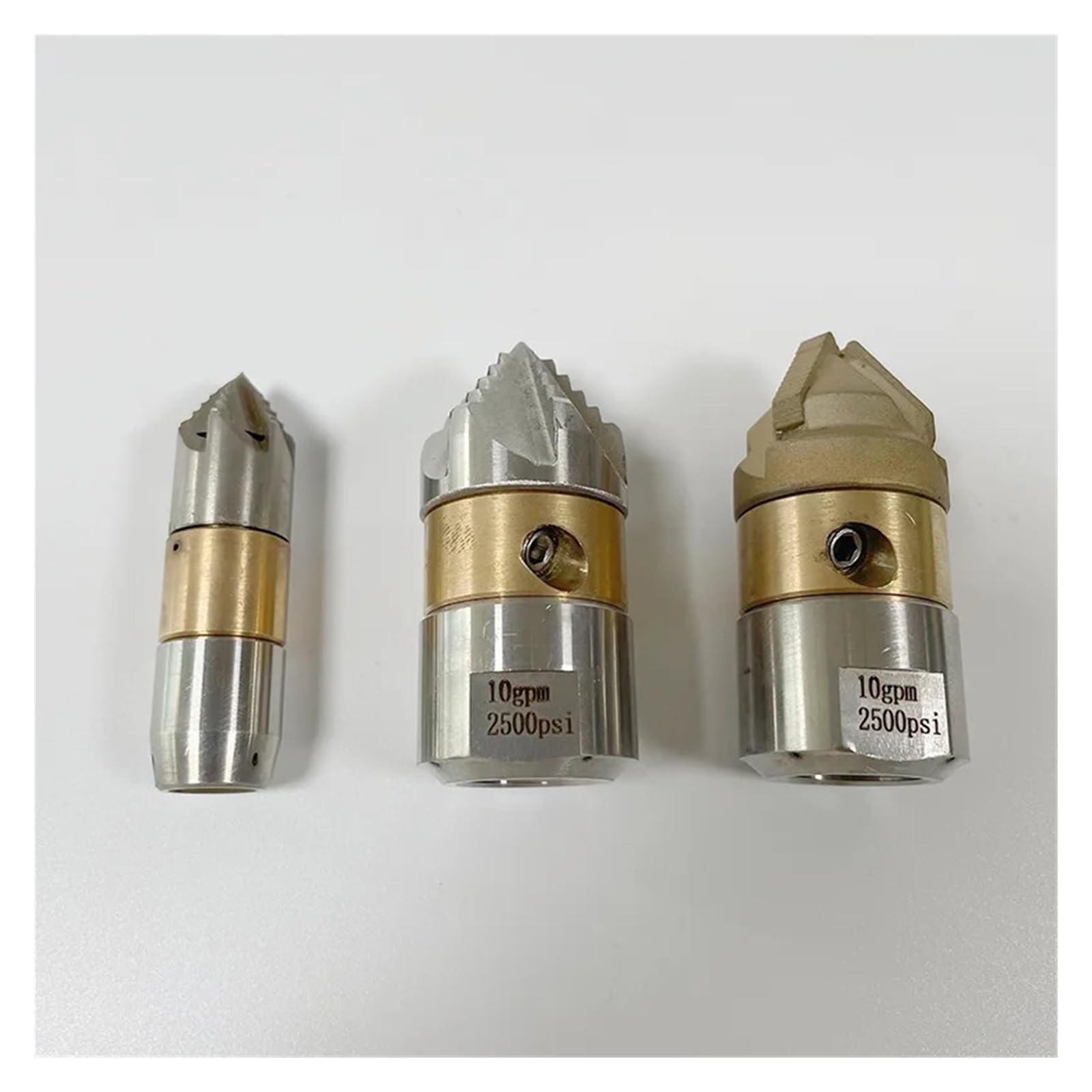 Mini boquilla rotativa for alcantarillado de 3/8" | 3/8", rotación de 360°, alta presión, resistente a impactos, limpieza de tuberías