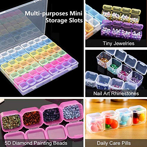 Diamond Painting Box 56 Kleines Gitter Diamant Stickerei Sortierbox Kunststoff Sortierbox Diamond Painting Box Für… – Bild 5