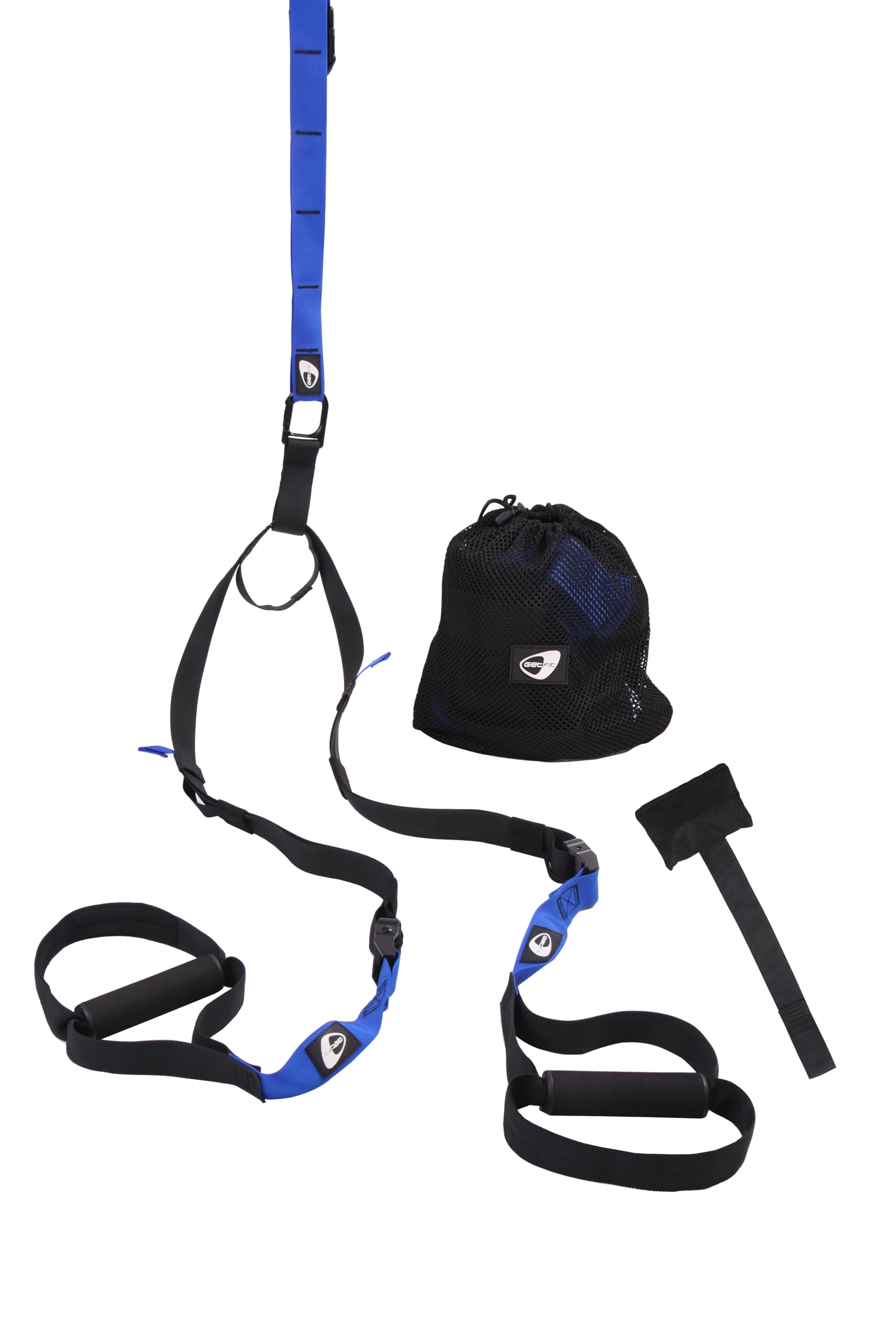 X SUSPENSION TRAINER GetFit GF226 - Allenamento Completo Sfruttando Peso Corporeo e Gravità, Allenamento a casa