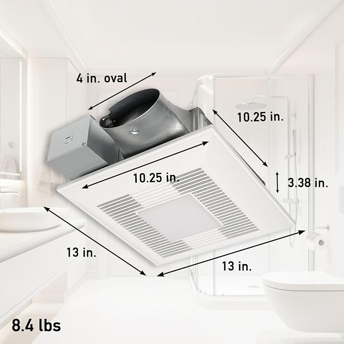 Extractor de Baño Panasonic WhisperValue FV-0810VSSL1 miniatura 2