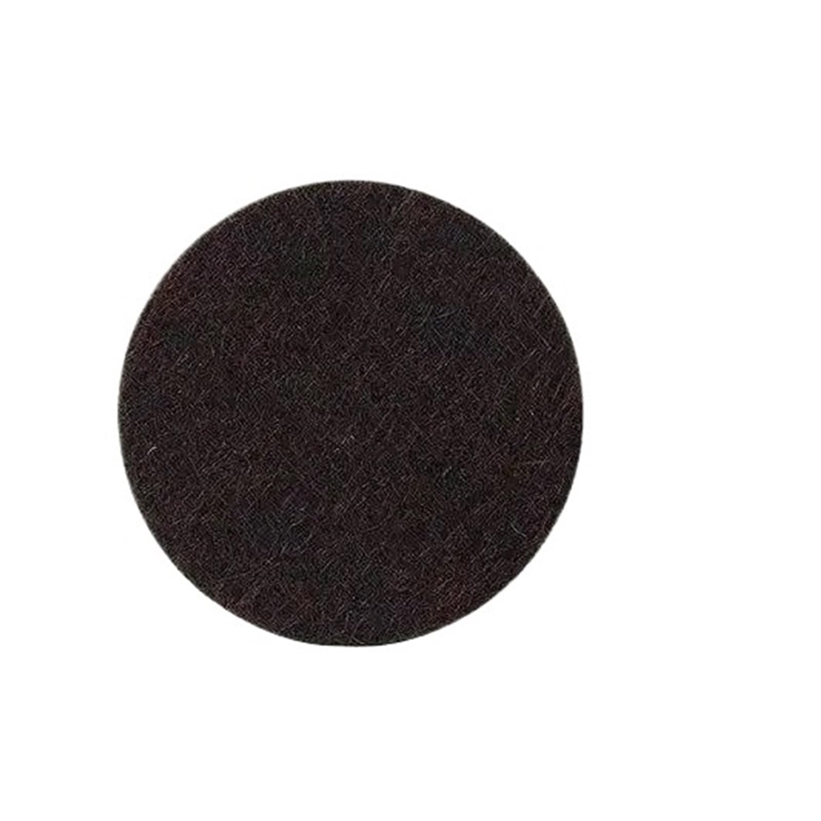 Furniture Pads Felt Furniture Pad Round Chair Legs Anti Scratch Floor Protector Self-Adhesive Sliders for Hardwood Floors Table Couch(Brown 30mm Round)