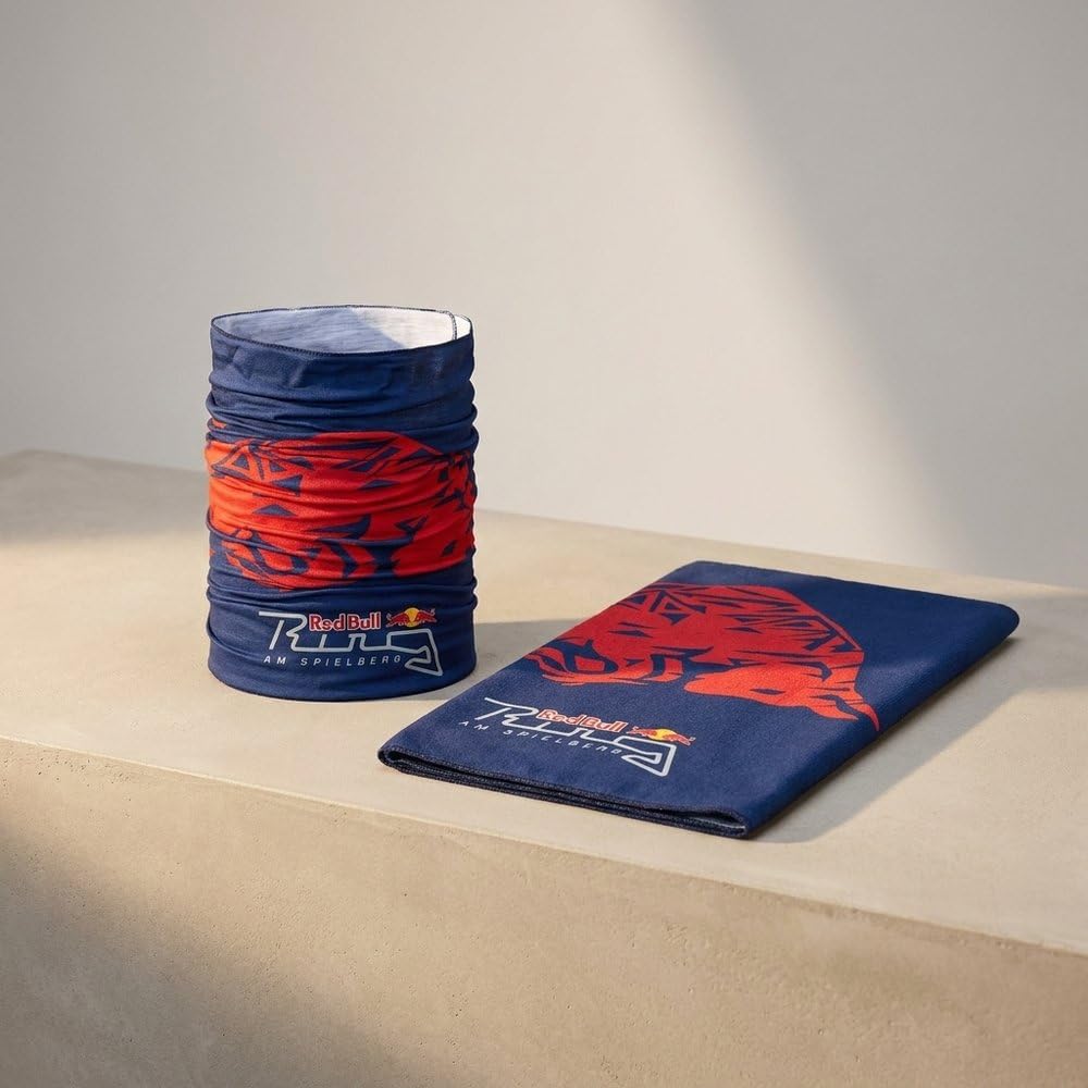 Red Bull Scaldacollo Adrenaline RRI 13 OS 24 Tubolare Multifunzione Unisex - Grafica Toro Racing Con Logo Red Bull Ring Spielberg