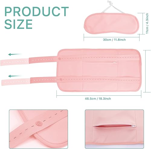 Miniatura 7 de Paquete de aceite de ricino, kit de aceite de ricino orgánico para hígado, paquete de aceite de ricino con correa elástica ajustable (2.0 fl oz de