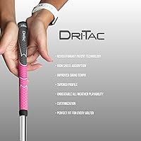 Vista 4 de Paquete de empuñaduras de golf Winn Dri-Tac – Juego de 13 piezas – Rendimiento antideslizante para todo clima – Sensación suave y amortiguada