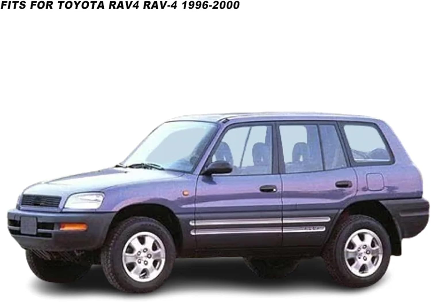 ィンドディフレクター ト&ヨタ RAV4 RAV-4 1996 1997 1998 1999 2000 に適合 【自由】