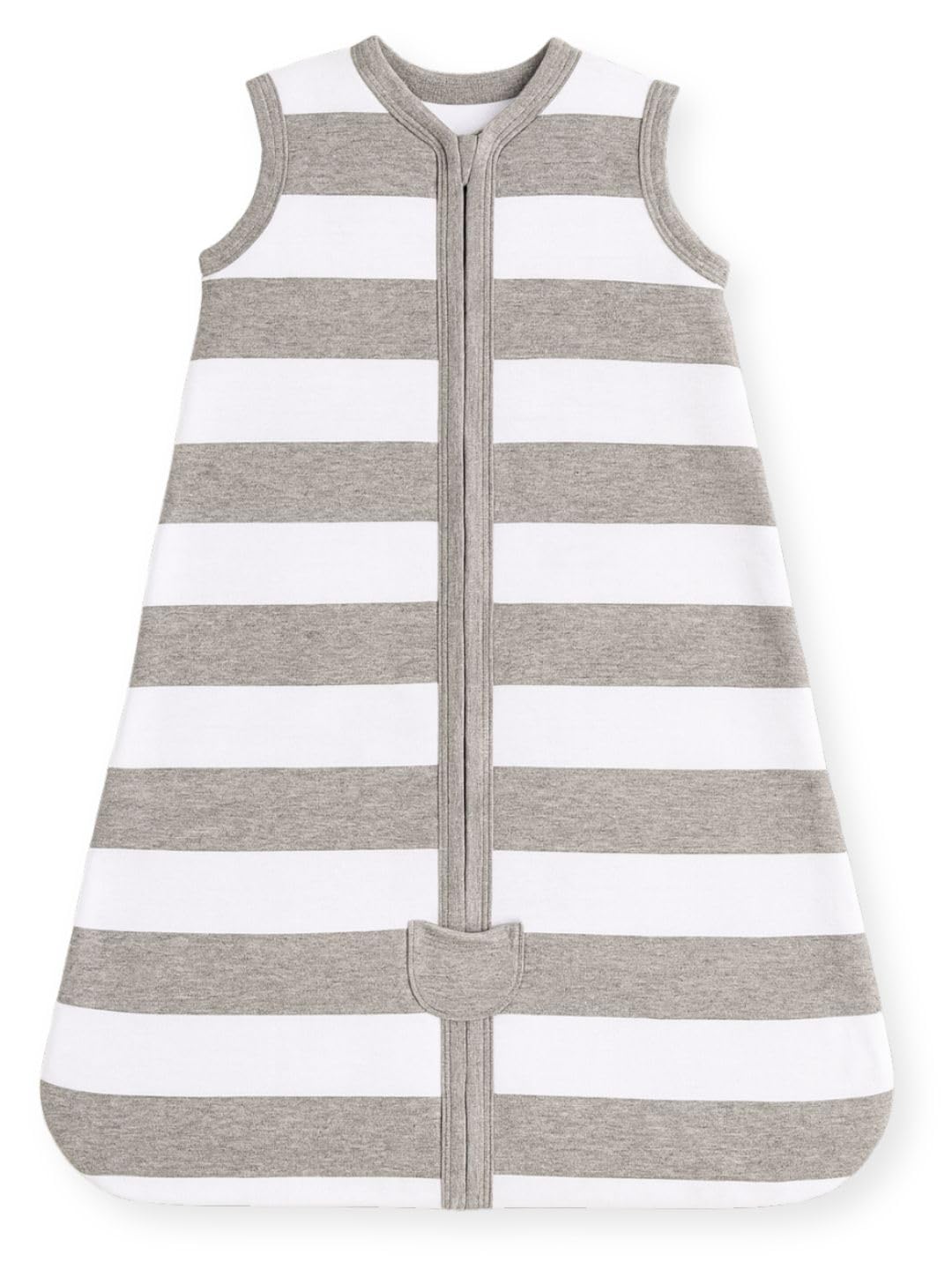 TuddyBuddy 100% Cotton Wearable Blanket Sleeping Bag for Baby | Ideal for Babies & Kids Hypoallergenic Fabrics | Pack of 1 - Option 19 - Grey Stripes, 12-18 Months-image-43