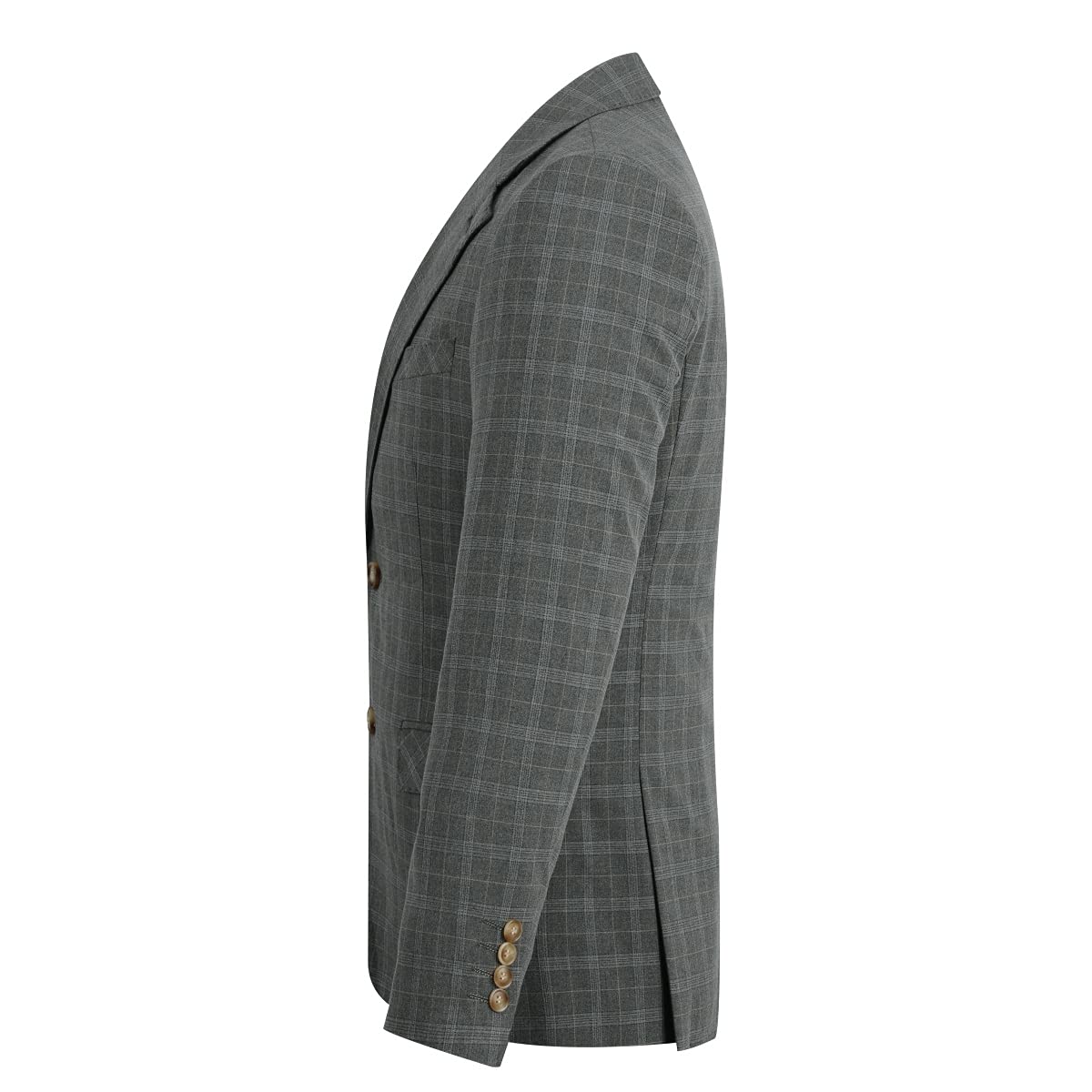 Allthemen Anzug Herren Anzug Gestreift 3 Teilig Slim Fit Anzüge Herrenanzüge für Business Hochzeit