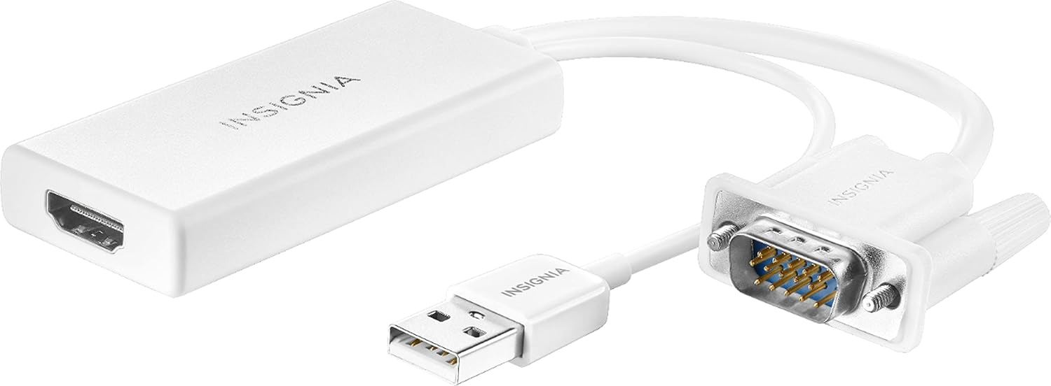 INSIGNIA VGA to HDMI Adapter - Model: NS-PCAVH