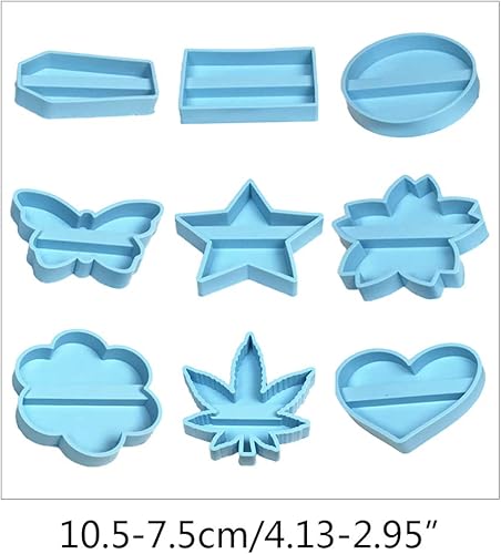 Miniatura 4 de Beerty Moldes de silicona para resina, soporte para tarjetas de visita, molde de resina epoxi, soporte para teléfono móvil, molde de silicona para