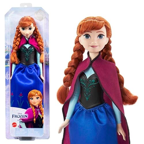 Mattel Disney Frozen Anna Fashion Doll in Frozen 1 Look